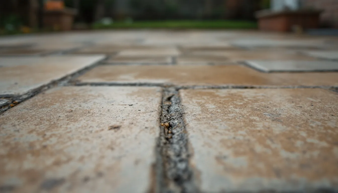 Stamped Concrete Color Fading in Asheville