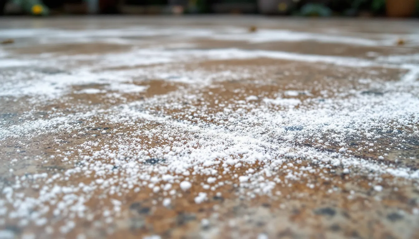 Stamped Concrete Efflorescence in Asheville