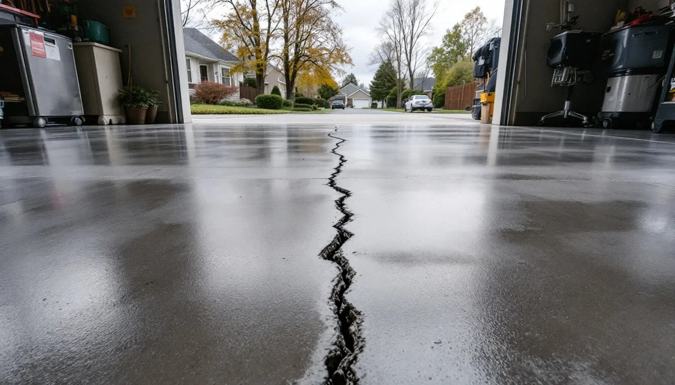 Stamped Concrete Color Restoration in Asheville